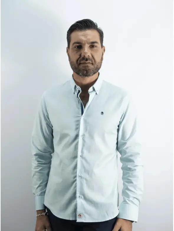 CAMISA BASIC  AGUA MARINA