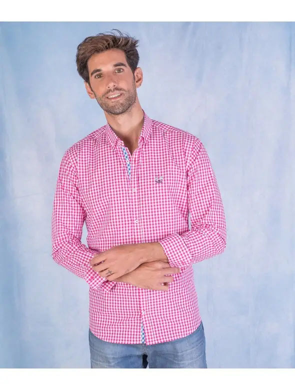 CAMISA CUADRO ME LA VESPITA...