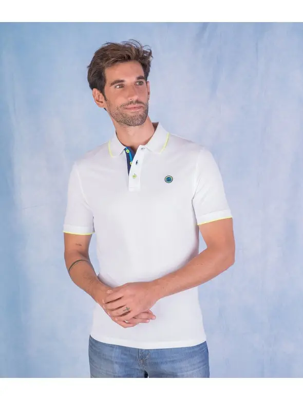POLO FLOUR 2 LA VESPITA BLANCO