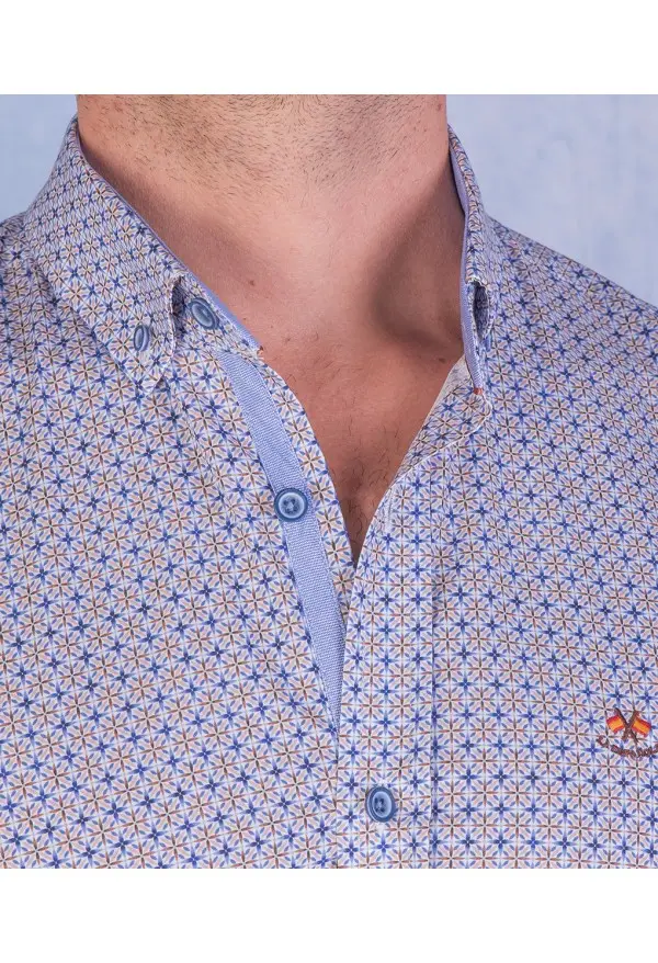 CAMISA ESTRELLA LA ESPAÑOLA AZUL