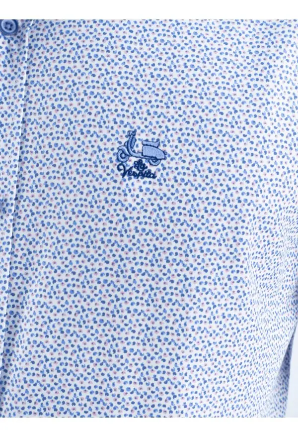 CAMISA MADRID LA VESPITA AZUL