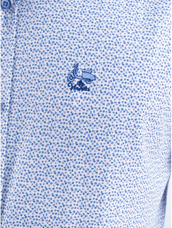 CAMISA MADRID LA VESPITA AZUL