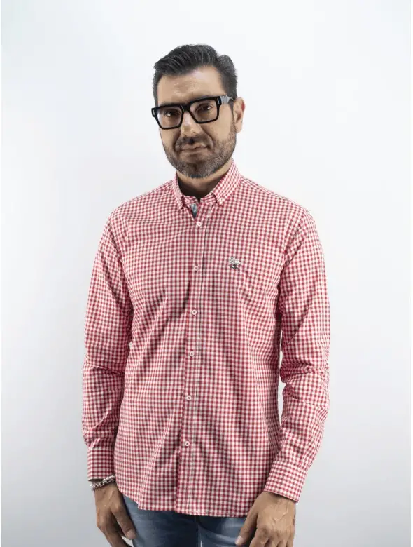 CAMISA CUADRO ME LA VESPITA...