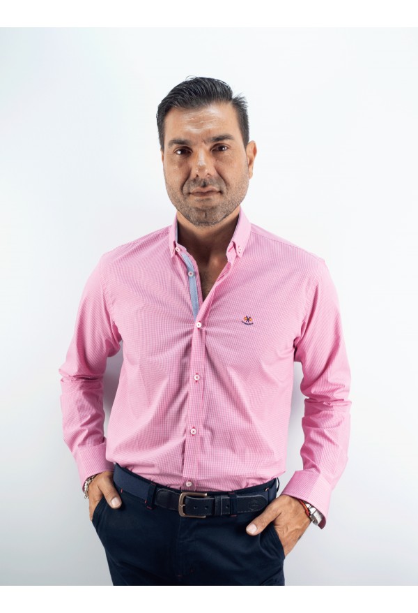 CAMISA VICHI LA ESPAÑOLA FUXIA