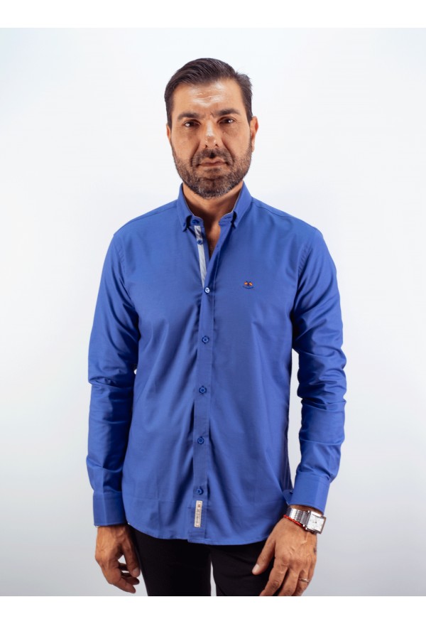 CAMISA BASIC 6 LA ESPAÑOLA AZUL