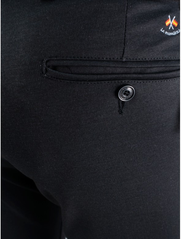 PANTALON VISCO LA ESPAÑOLA NEGRO