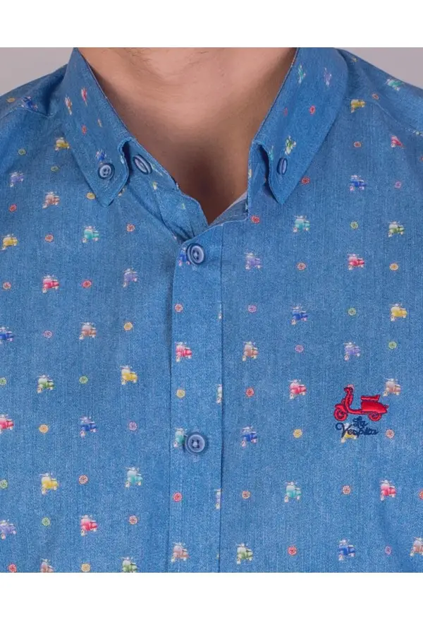 CAMISA VESPITAS TJN LA VESPITA AZUL