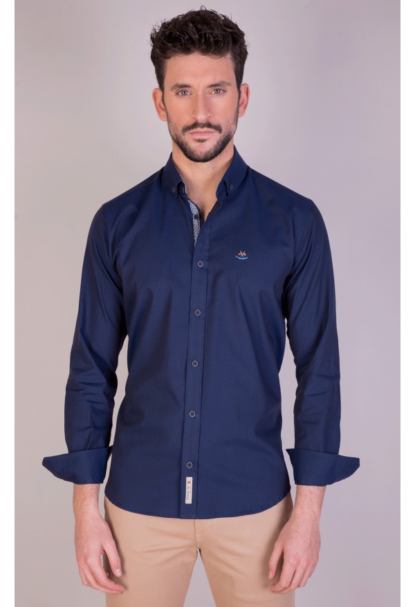 CAMISA BASIC P LA ESPANOLA MARINO