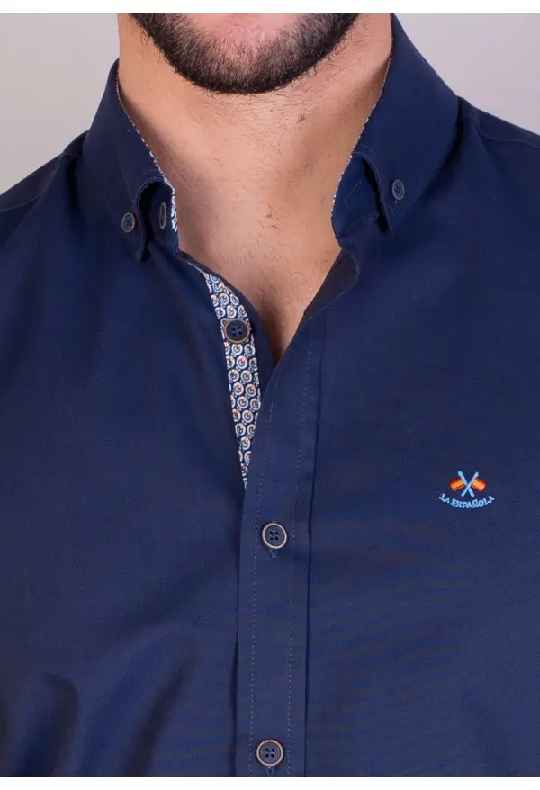 CAMISA BASIC P LA ESPANOLA MARINO