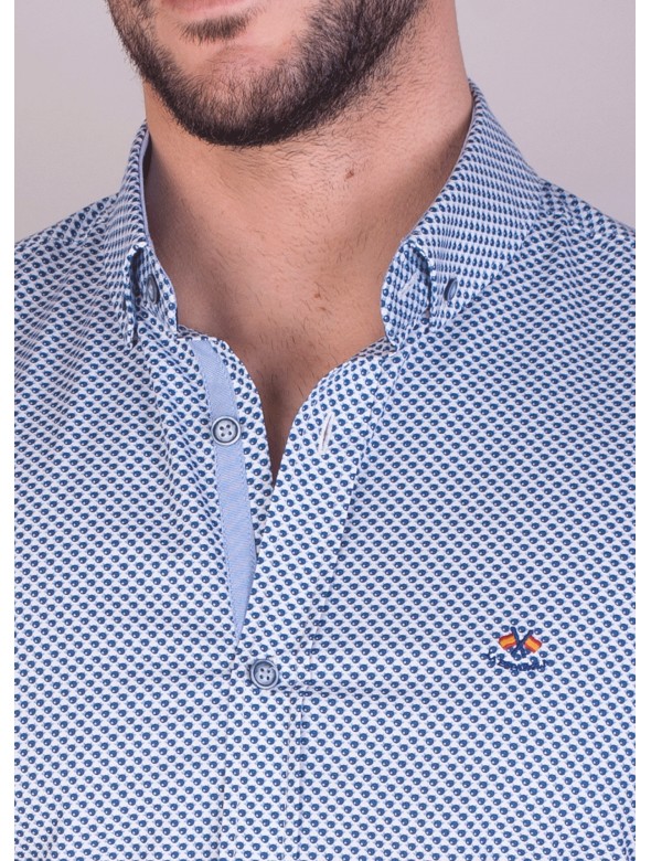 CAMISA BILLAR LA ESPAÑOLA MARINO