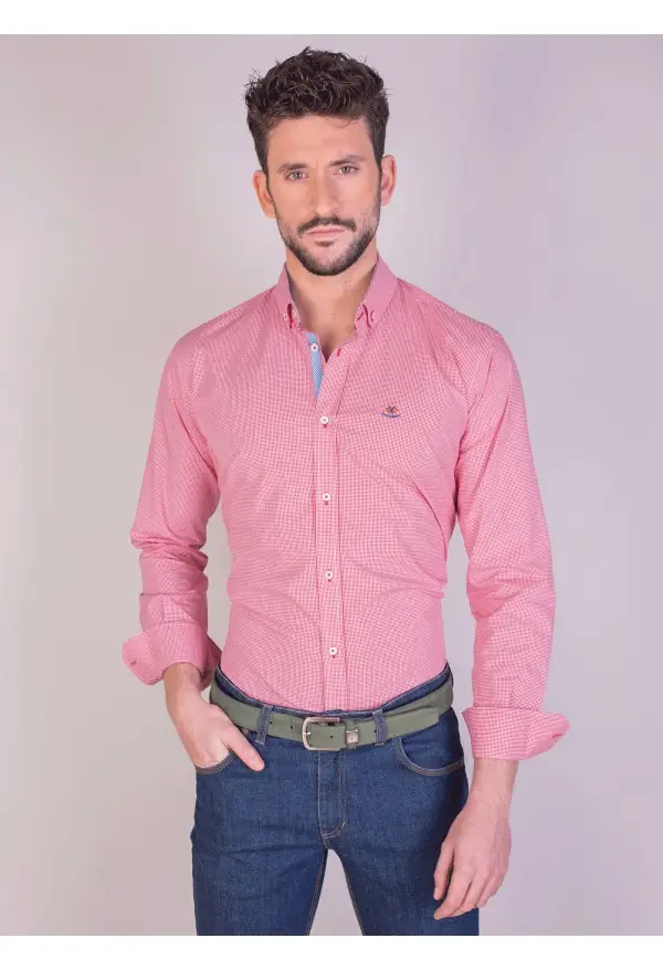 CAMISA VICHI LA ESPAÑOLA ROJO