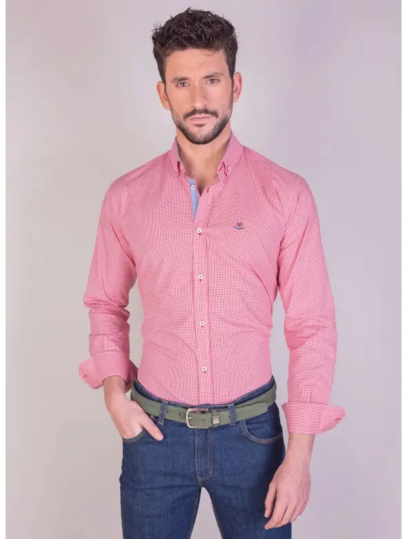CAMISA VICHI LA ESPAÑOLA ROJO