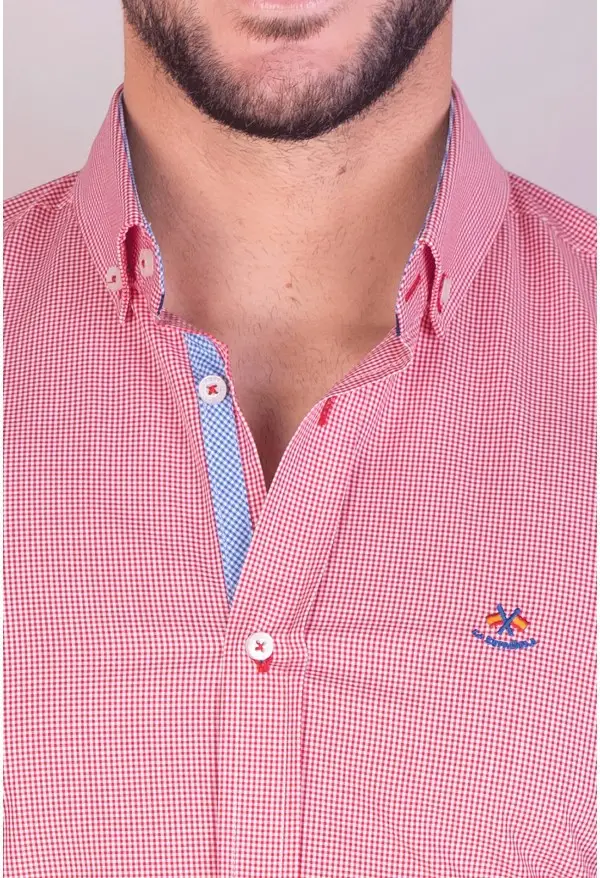 CAMISA VICHI LA ESPAÑOLA ROJO