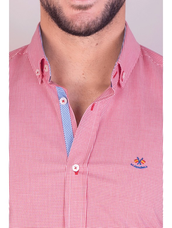 CAMISA VICHI LA ESPAÑOLA ROJO