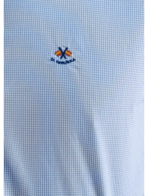 CAMISA VICHI LA ESPAÑOLA CELESTE