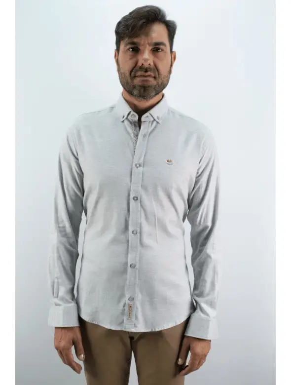 CAMISA SUR LA ESPANOLA GRIS