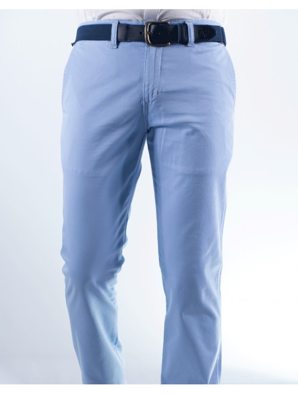 PANTALON CHINO LA ESPANOLA CELESTE