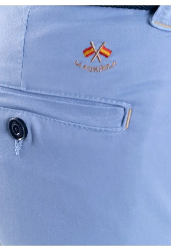 PANTALON CHINO LA ESPAÑOLA CELESTE
