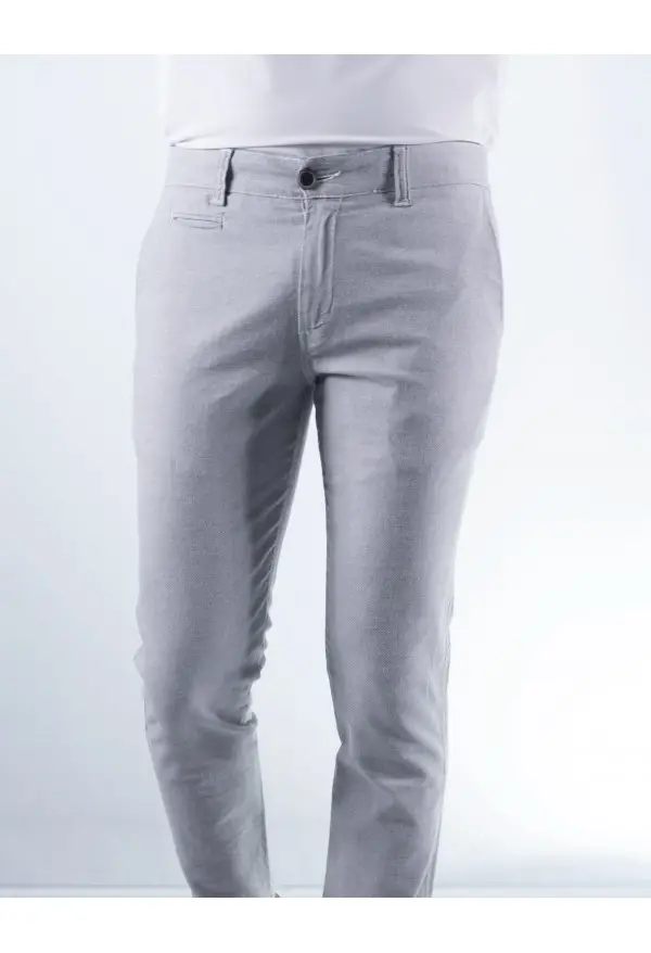 PANTALON GRANITO LA VESPITA GRIS CLARO