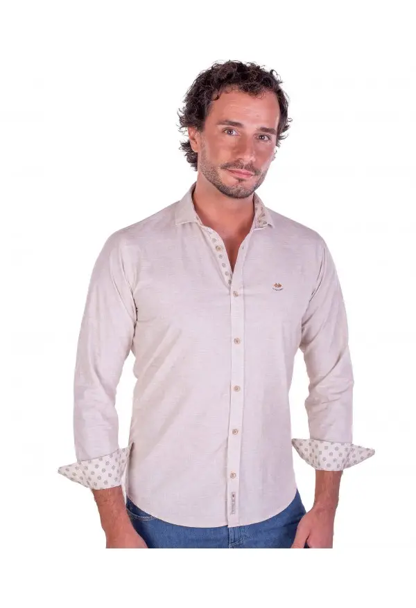 CAMISA GOMEZ LA ESPAÑOLA BEIG