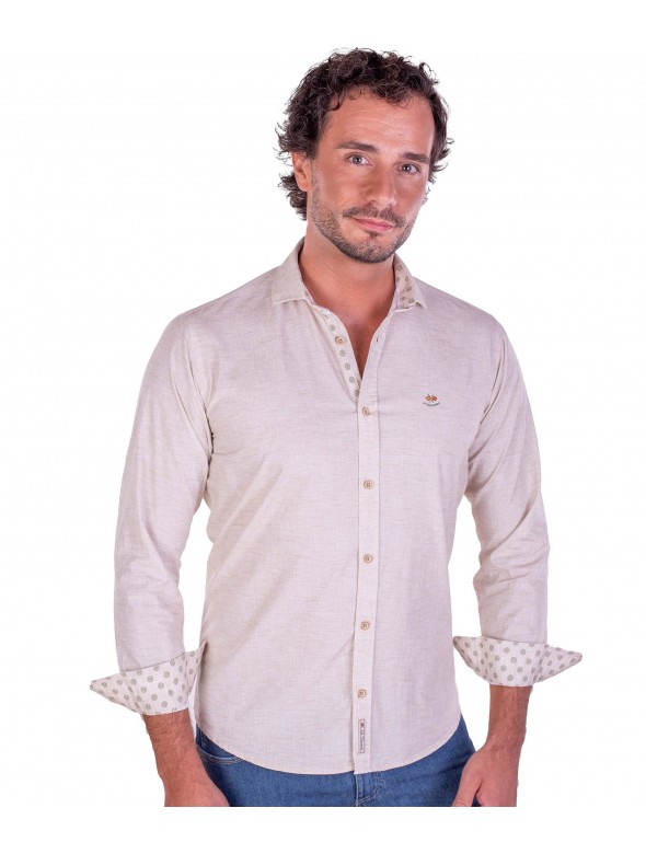 CAMISA GOMEZ LA ESPAÑOLA BEIG