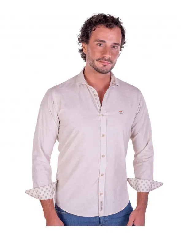 CAMISA GOMEZ LA ESPAÑOLA BEIG