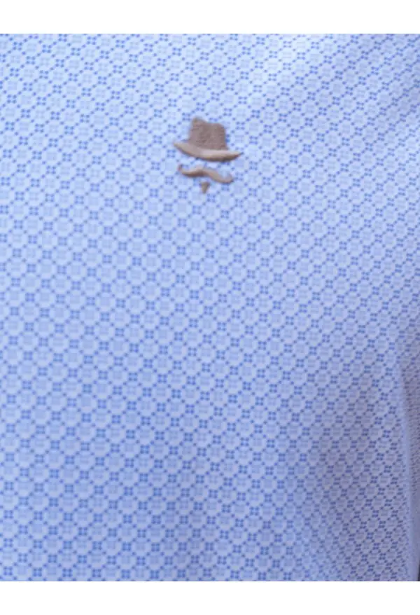 CAMISA VIDAL 2  AZUL