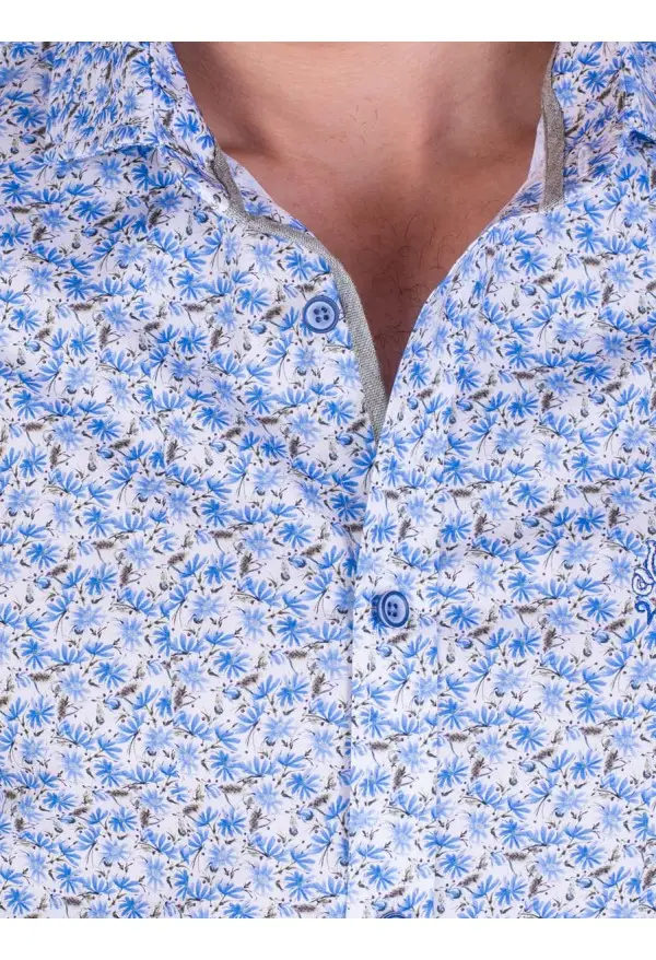 CAMISA PALMERITAS LA VESPITA AZUL