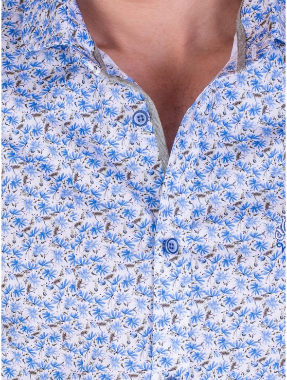 CAMISA PALMERITAS LA VESPITA AZUL