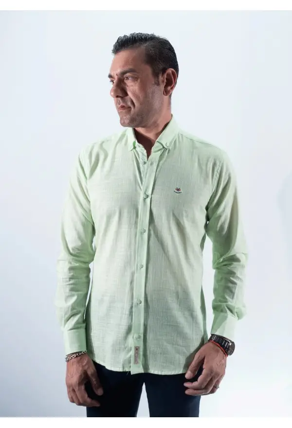 CAMISA GOMEZ LA ESPAÑOLA PISTACHO