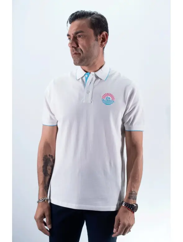 POLO SOL LA VESPITA BLANCO