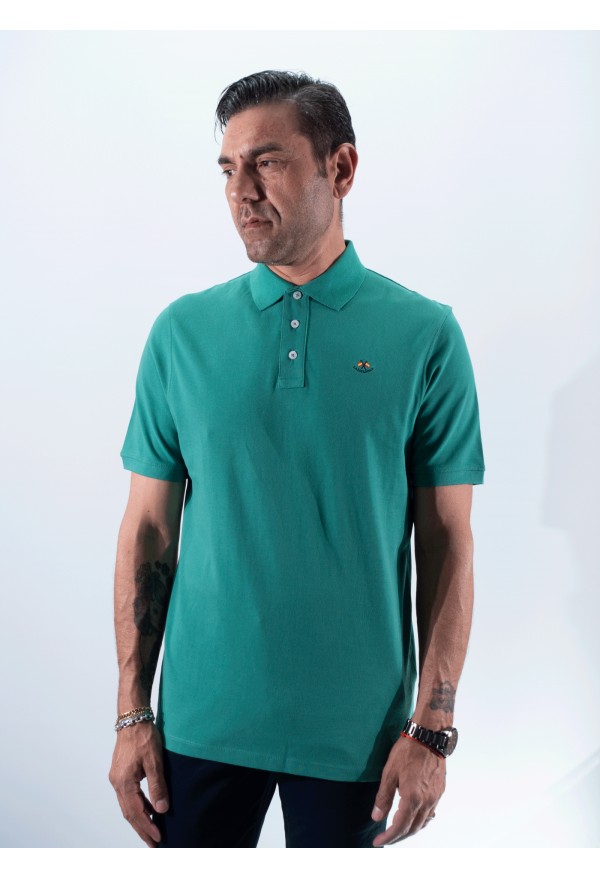 POLO LISO LA ESPAÑOLA VERDE