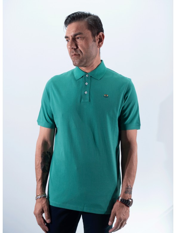 POLO LISO LA ESPAÑOLA VERDE