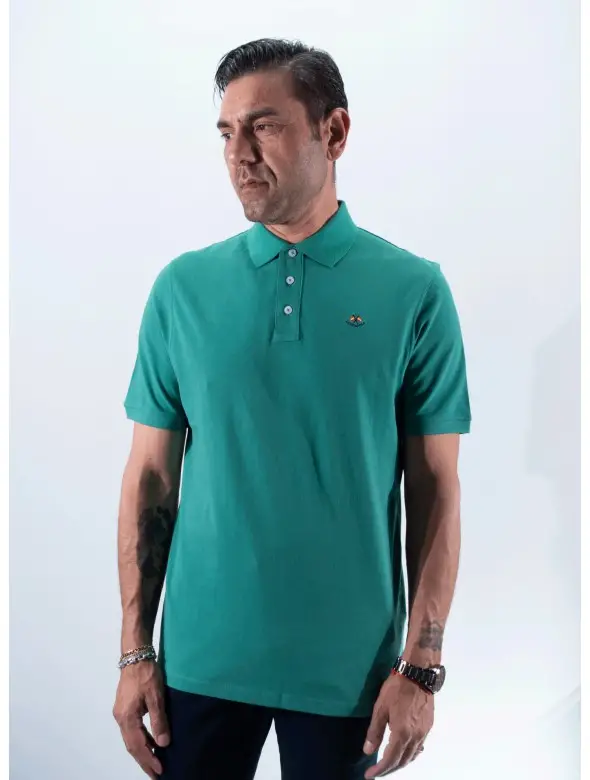 POLO LISO LA ESPAÑOLA VERDE