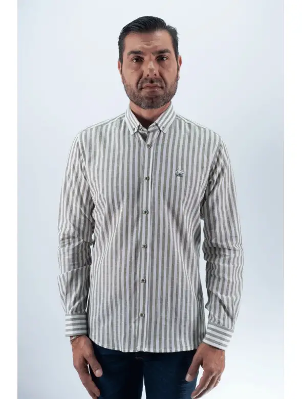 CAMISA RAYAS LISBOA LA...