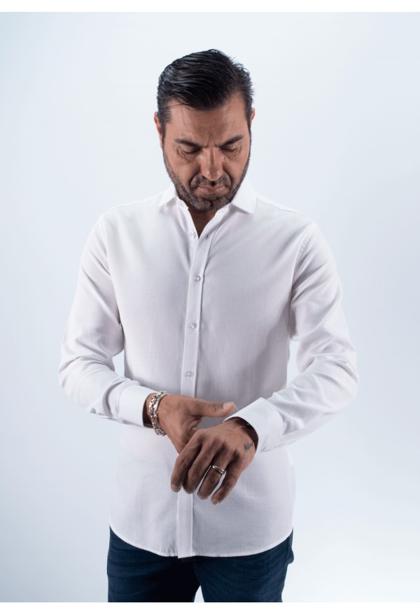 CAMISA TRIANA LA ESPAÑOLA BLANCO
