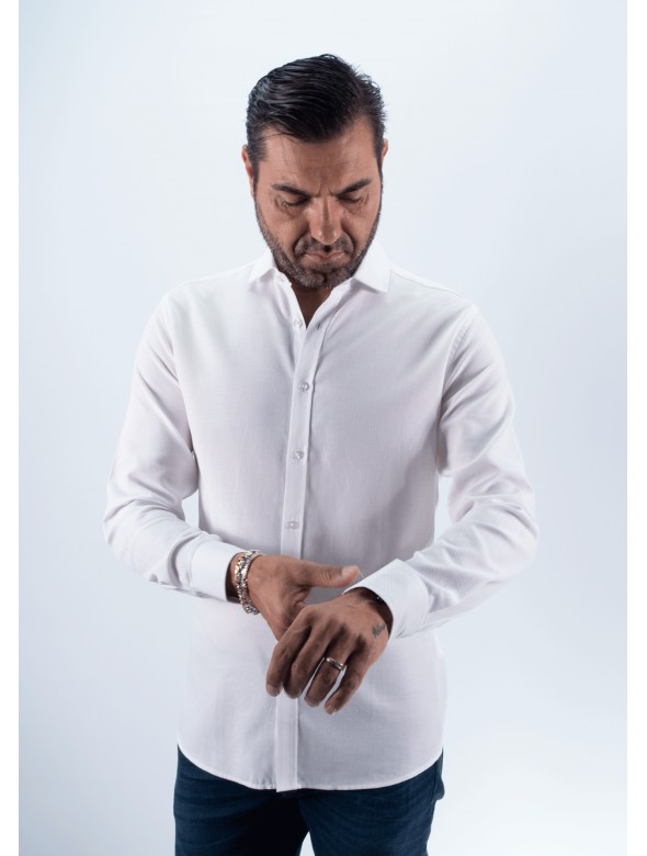 CAMISA TRIANA LA ESPAÑOLA BLANCO
