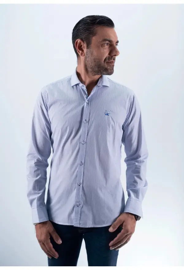 CAMISA RAYA 96 LA VESPITA AZUL