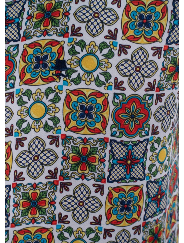 CAMISA MOSAIKO  AMARILLO