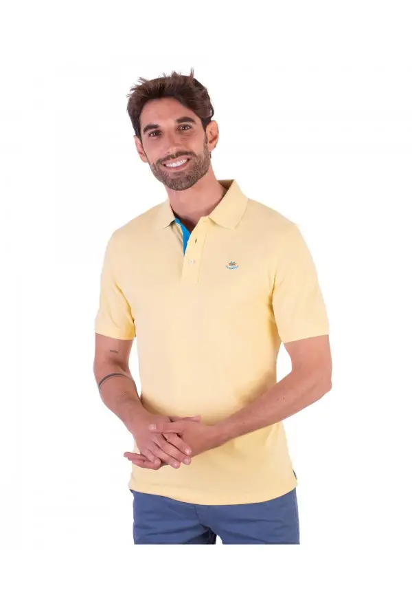 POLO LISO LA ESPANOLA AMARILLO