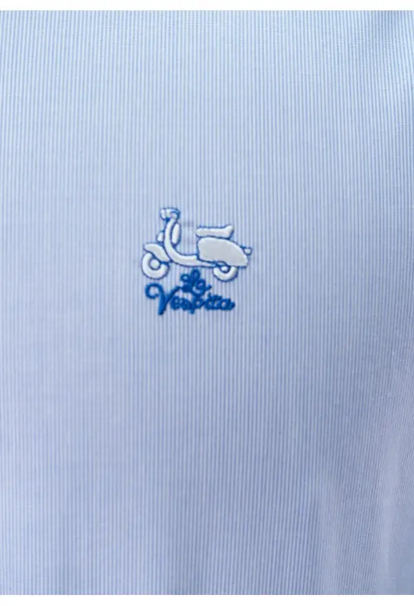 CAMISA RAYA 25 LA VESPITA CELESTE