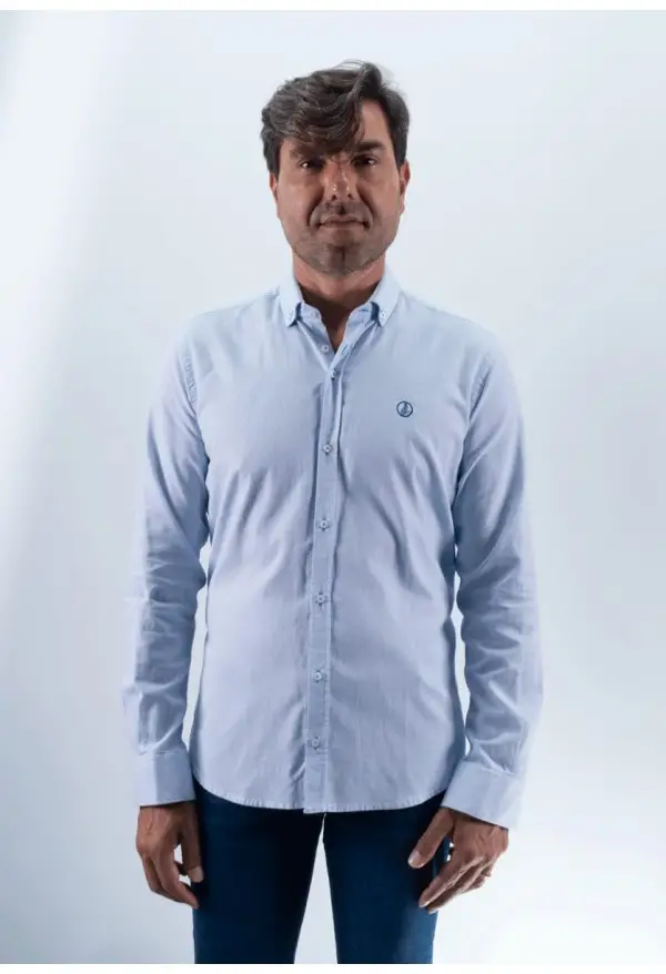CAMISA LAVANCO LA VESPITA CELESTE