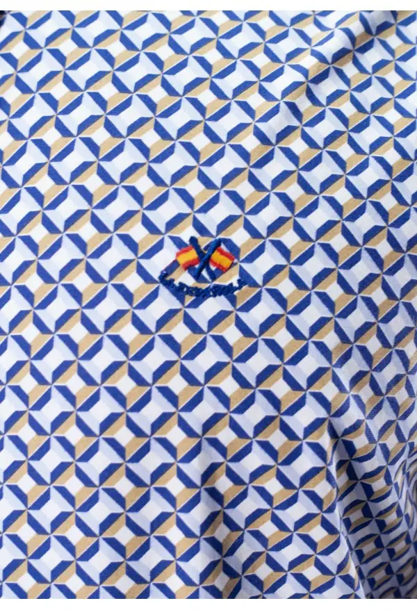 CAMISA CADENETA LA ESPANOLA AZUL