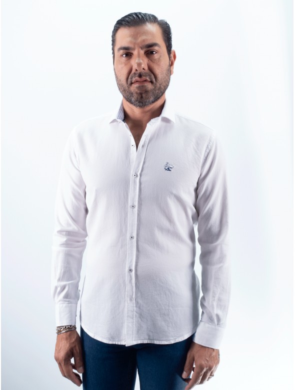 CAMISA LA RAZA LA VESPITA  BLANCO