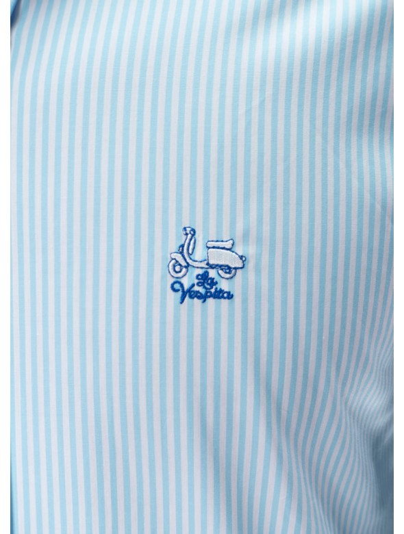 CAMISA RAYA KODACK LA VESPITA TURQUESA