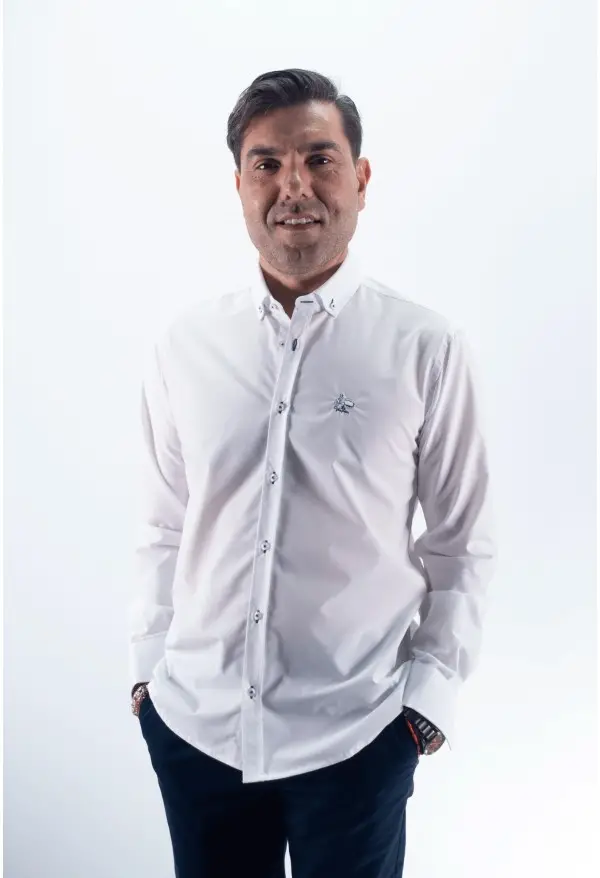 CAMISA FIL 25 LA VESPITA BLANCO
