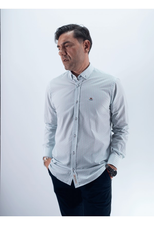 CAMISA ATOMIC LA ESPAÑOLA AGUA MARINA