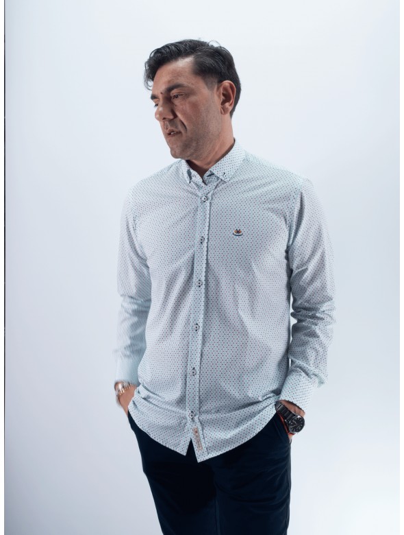 CAMISA ATOMIC LA ESPAÑOLA AGUA MARINA