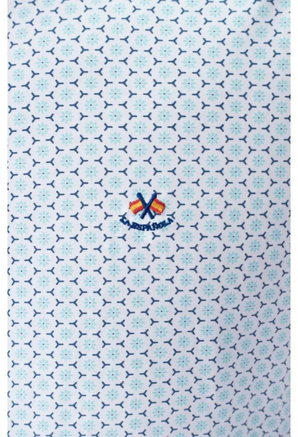 CAMISA ATOMIC LA ESPAÑOLA AGUA MARINA
