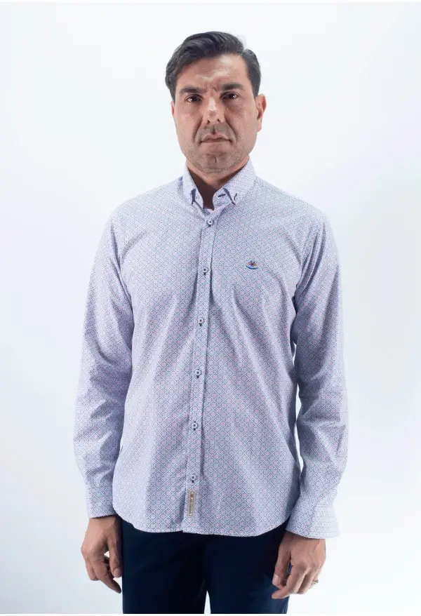CAMISA JEREZ LA ESPANOLA AZUL